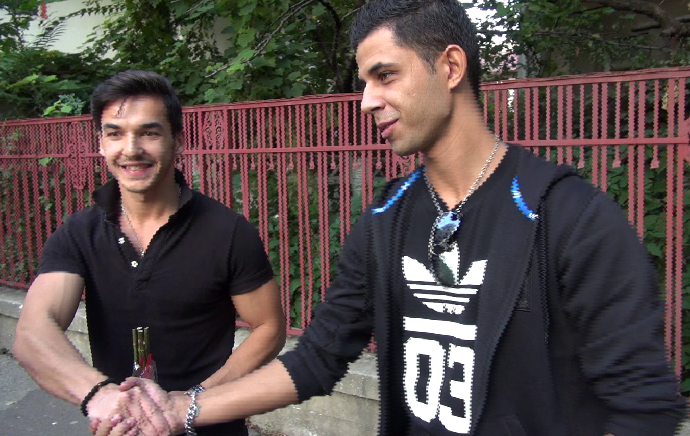 Chiar daca sunt, teoretic, rivali, Costin si Alex au o relatie buna