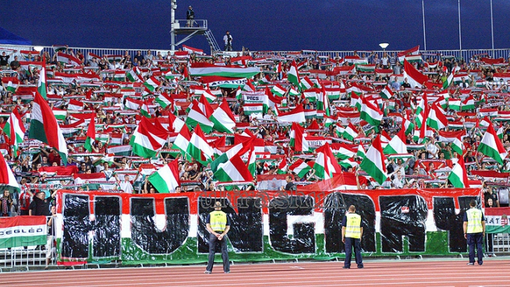 Peste 2000 de fani unguri vor fi prezenti, sambata, pe National Arena