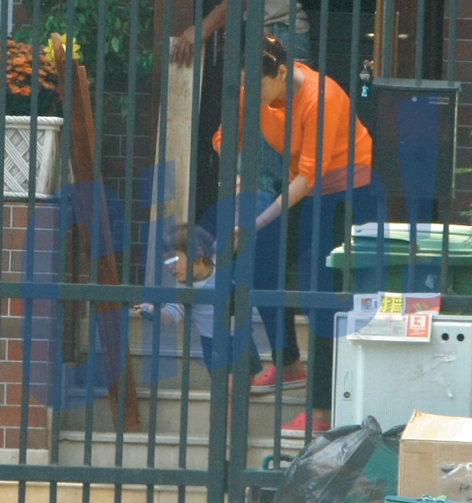 Copilul lui Mircea Radu creste pe santier