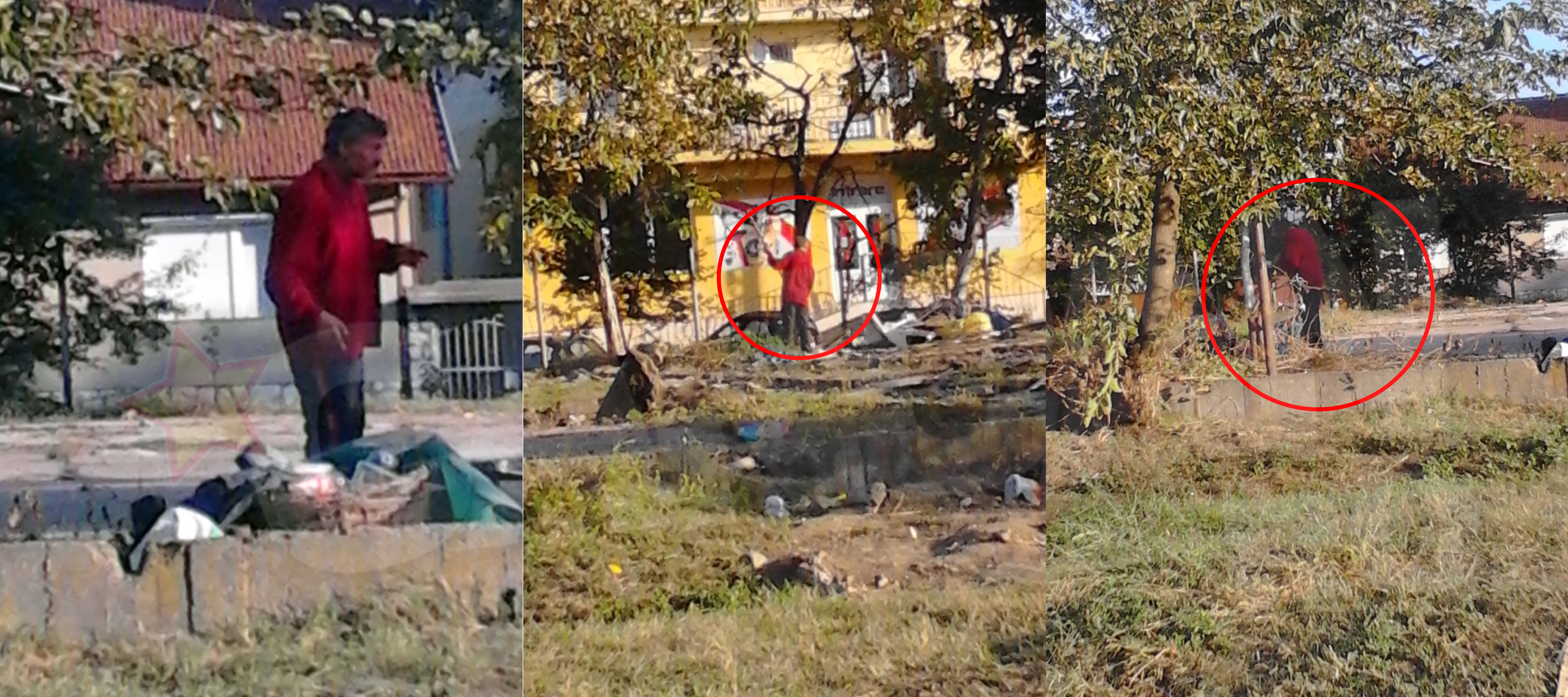 Dan Odorhean doarme sub cerul liber si mananca ce gaseste