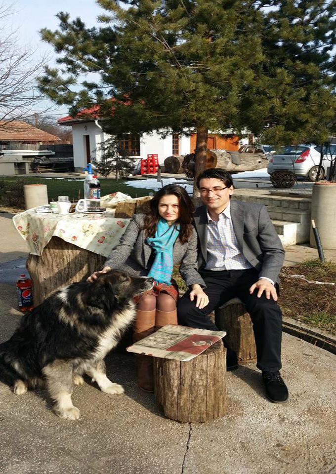 Razvan Burleanu si Anamaria au fost colegi de liceu