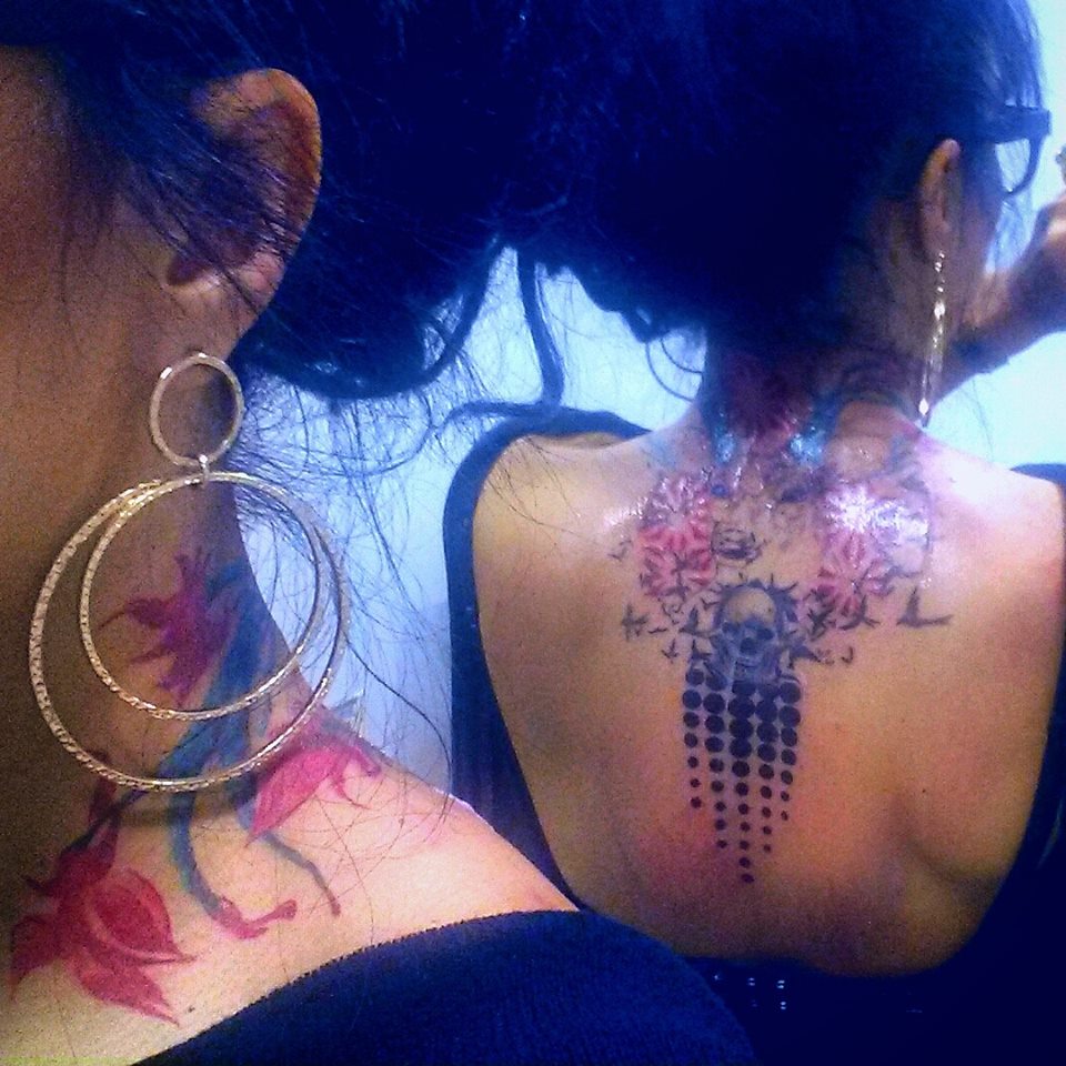 Acesta este ultimul tatuaj pe care si l-a facut artista