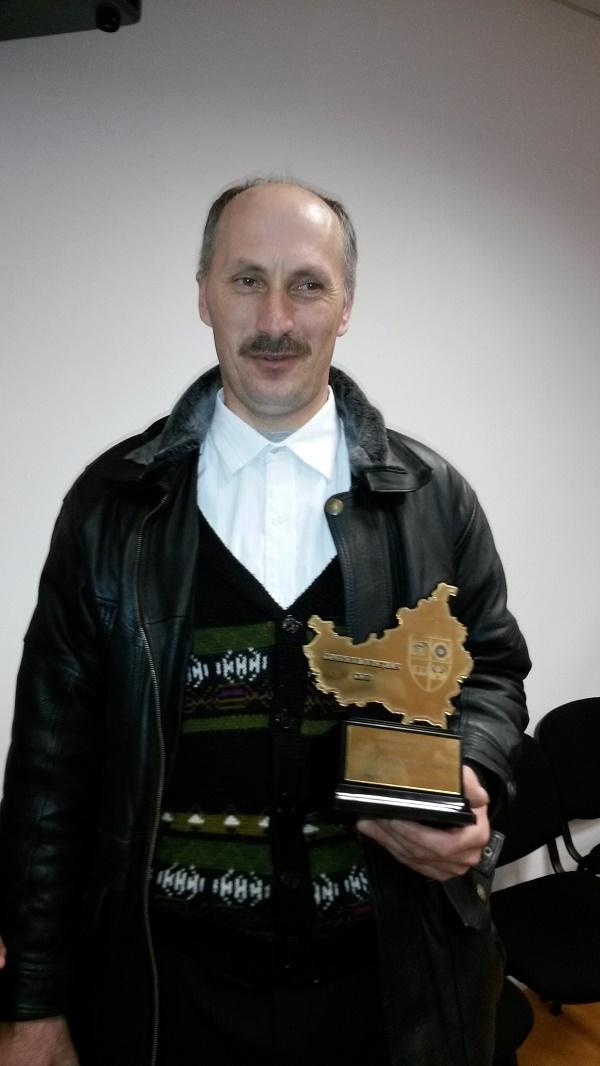 Argentin Todea a fost recompensat cu un trofeu din partea autoritatilor locale