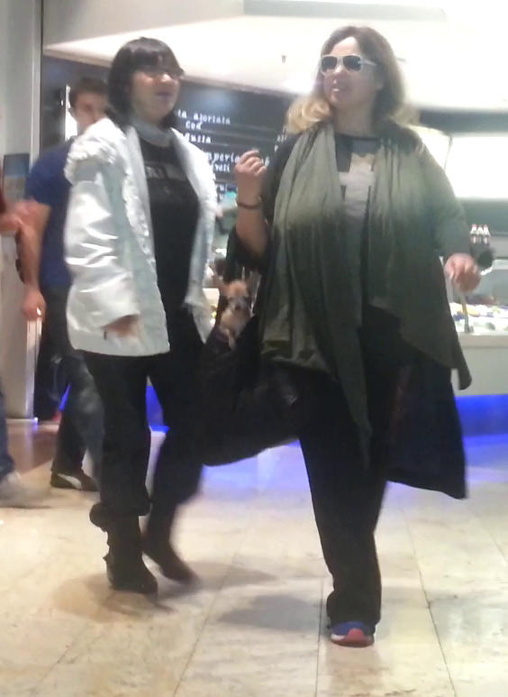 Anca Badiu se camufleaza atunci cand iese in public