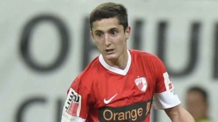 In meciul cu Pandurii, Steliano a evoluat pe un post nou pentru el: mijlocas central ofensiv