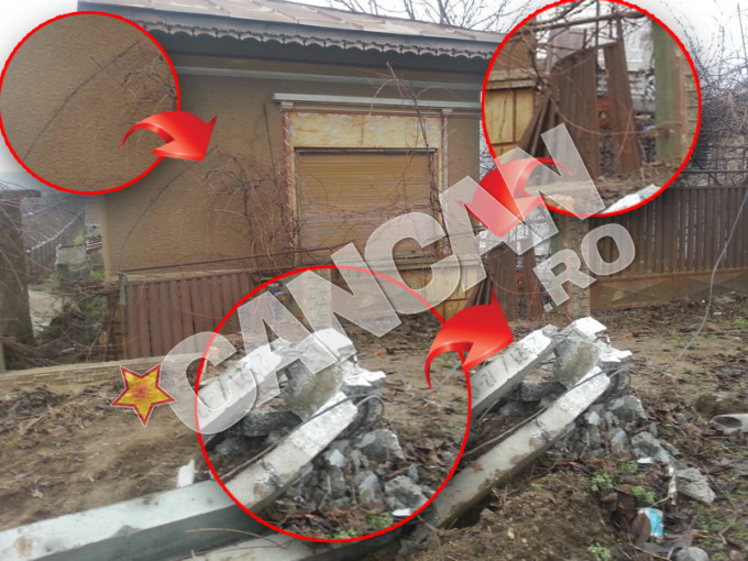 Masina scapata de sub control a facut ravagii