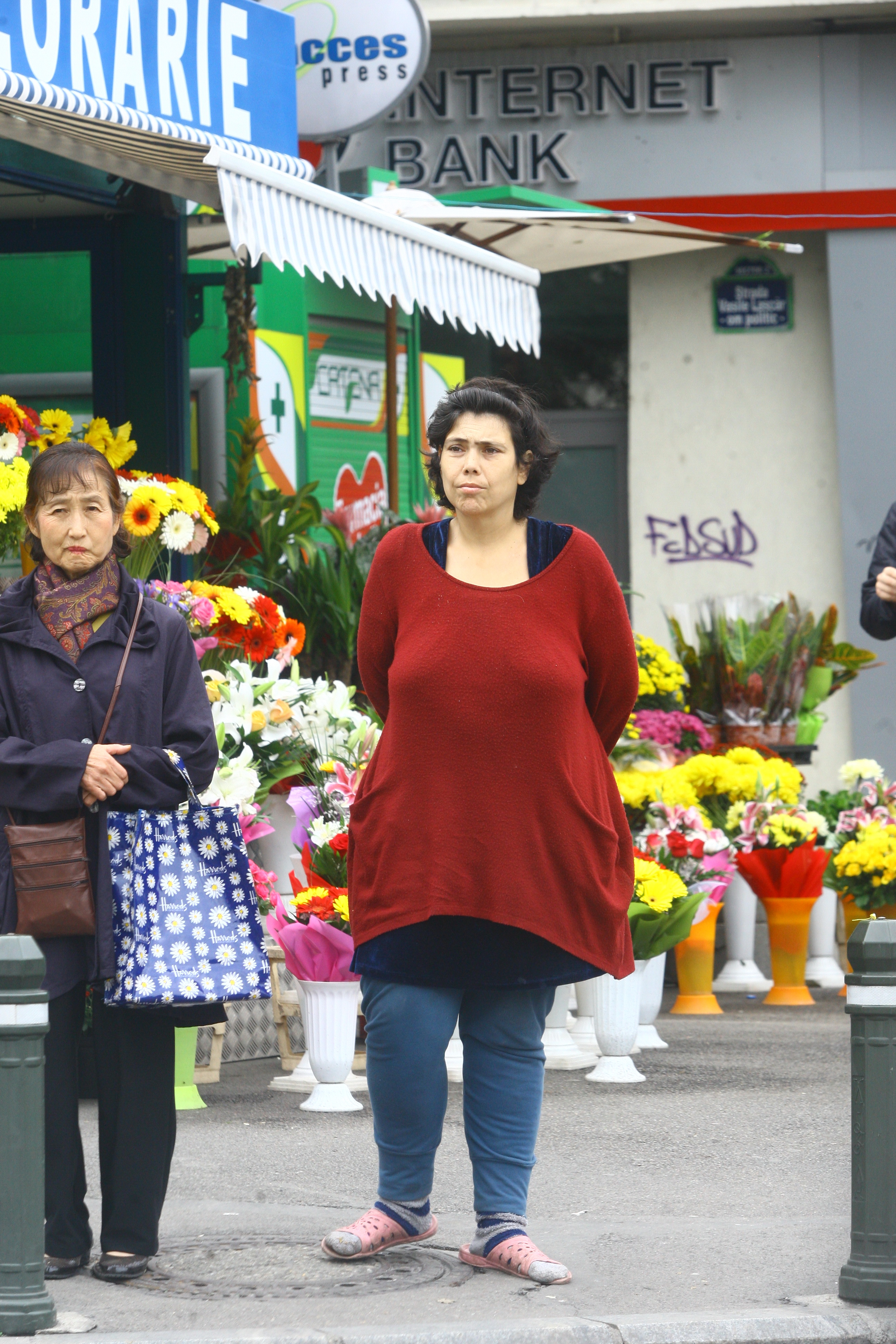 Ioana Tufaru a ajuns sa cerseasca pe strazile Capitalei