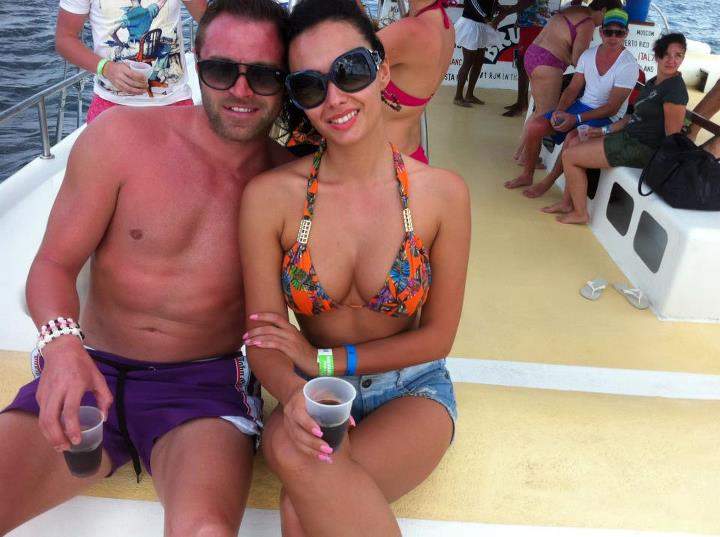 In trecut, Pulhac si Raluca s-au relaxat pe plajele din Republica Dominicana