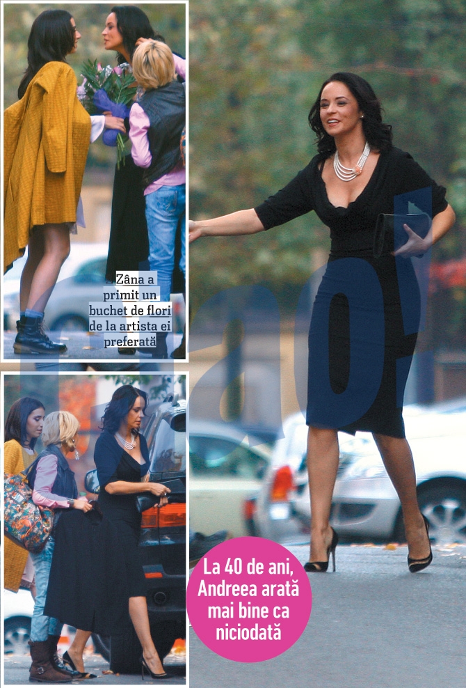 Andreea Marin umbla cu armata de stilisti dupa ea