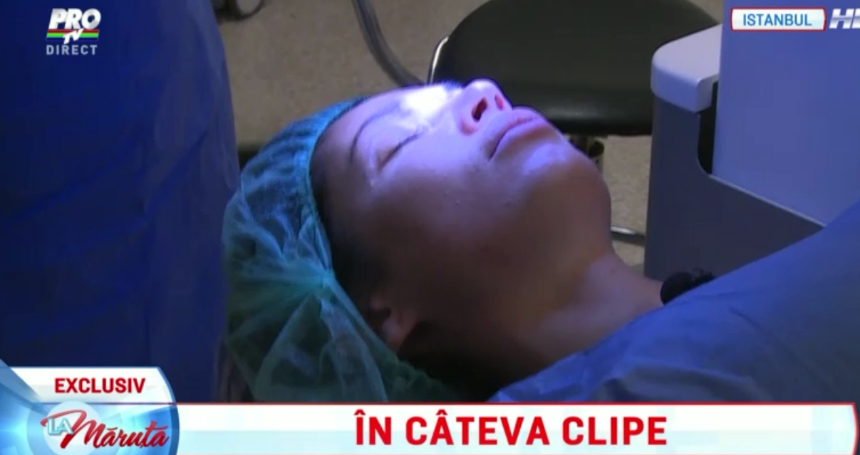 Nicoleta Luciu s-a operat in Turcia