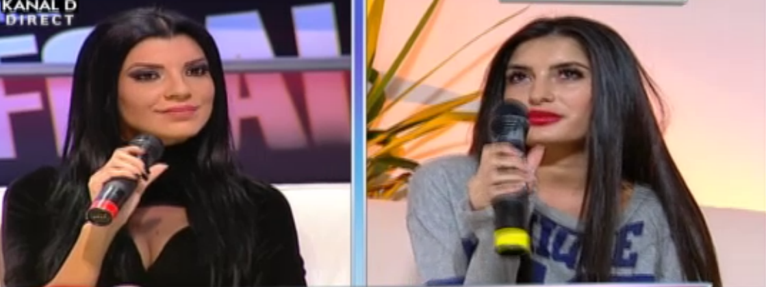 Andreea Tonciu si actuala iubita a lui Mitea (foto:Kanal D)