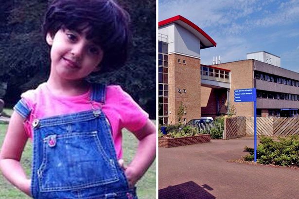 Fetita a murit in spital (foto:.mirror.co.uk)