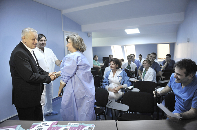 Sorin Oprescu a fost medic la Spitalul Municipal