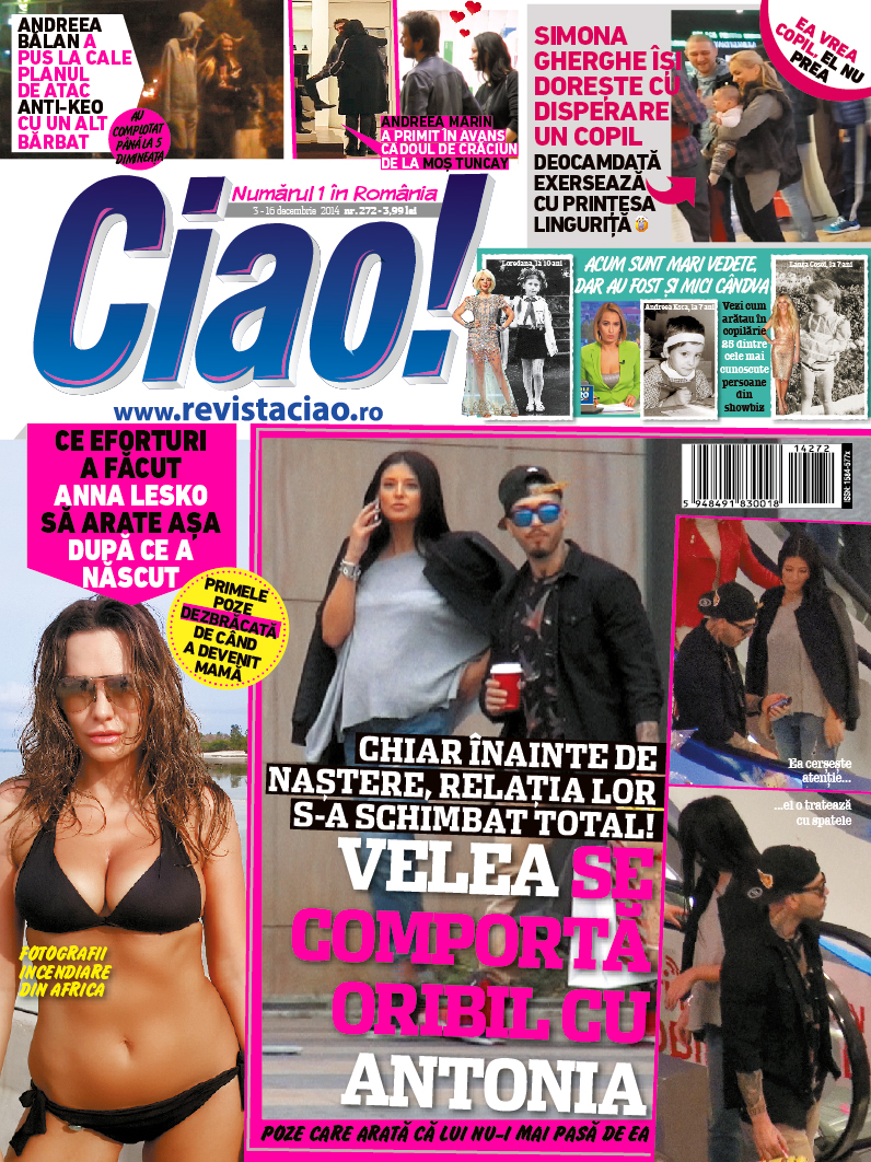 Acesta este ultimul numar al revistei Ciao!