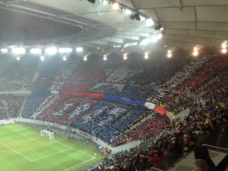 La partida cu CSMS Iasi, in tribunele din Ghencea au venit putin peste 1000 de suporteri