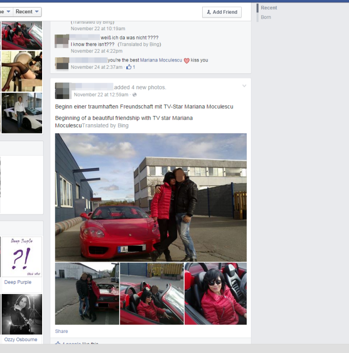 Mariana Moculescu fusese salvata de un proxenet