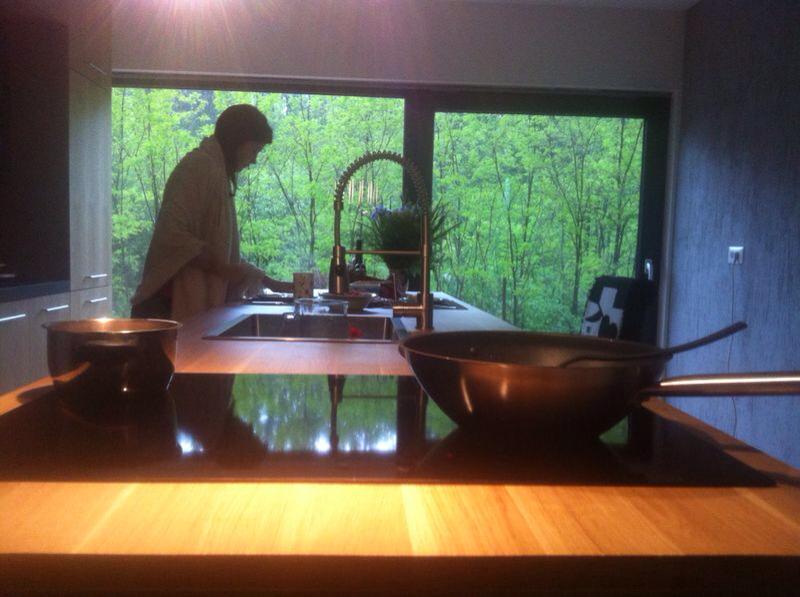 Anca Lungu are o bucatarie spatioasa