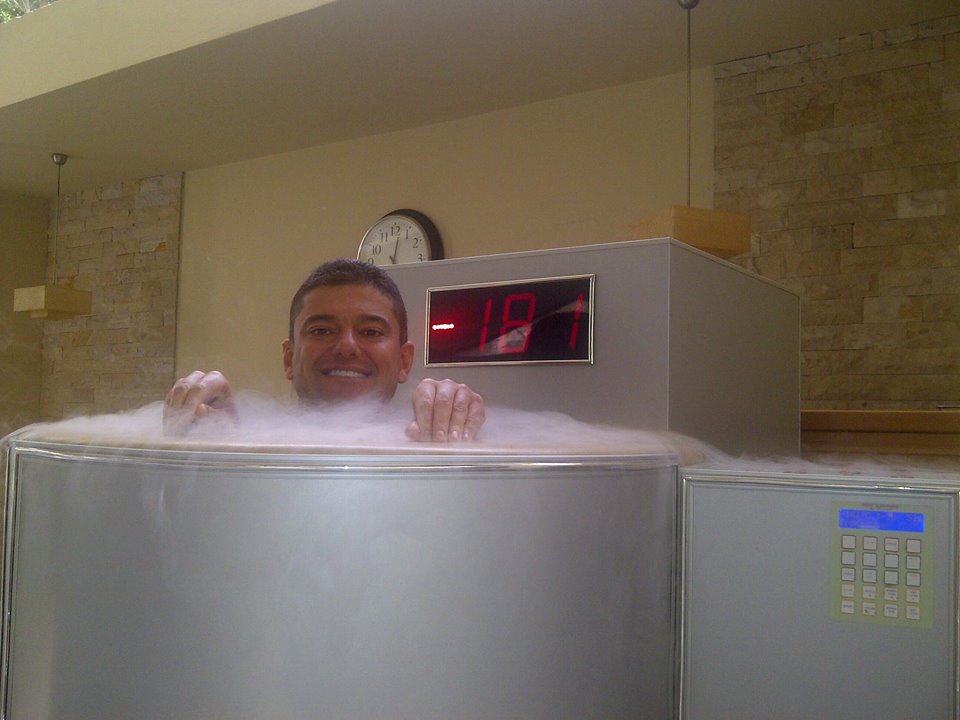 A facut sauna la aproape minus 200 de grade