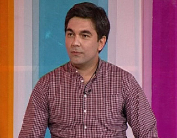 Andreas este un tata fericit