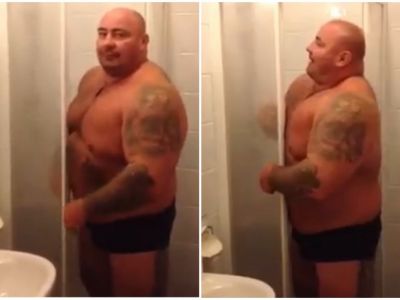 Sandu Lungu s-a chinuit sa intre in cabina