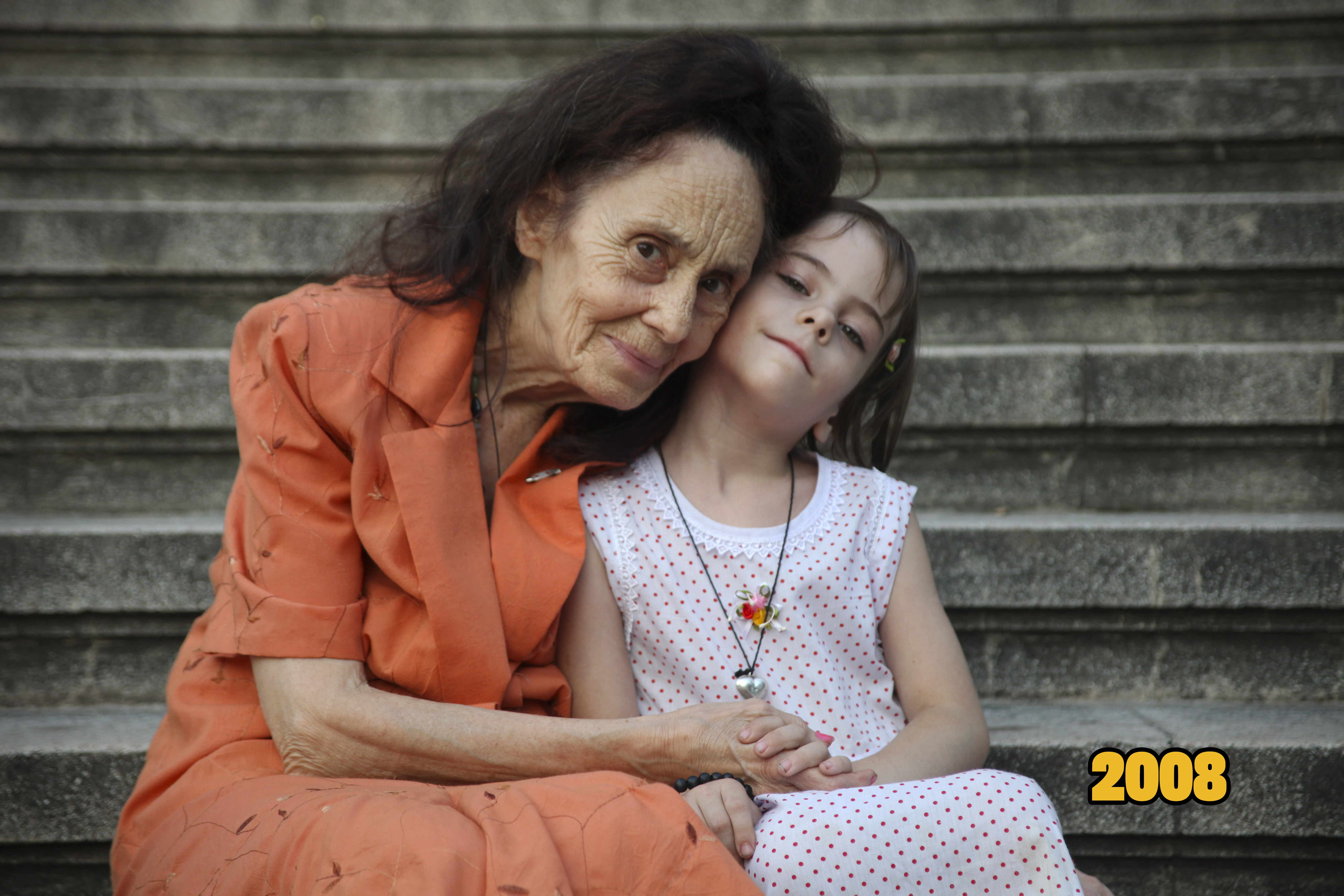 Adriana Iliescu si fiica ei