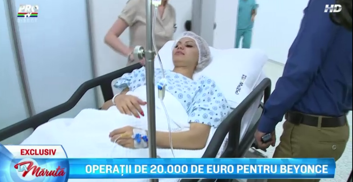 Iubita lui Guta s-a operat in Turcia