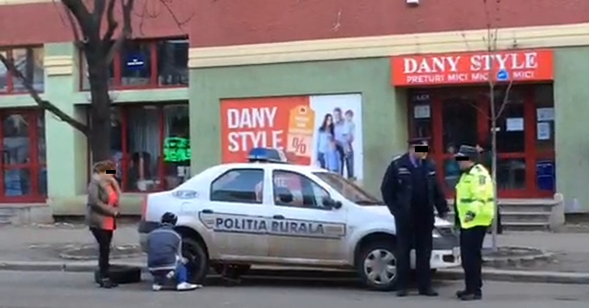 Baiatul a fost pus sa rezolve pana politistilor