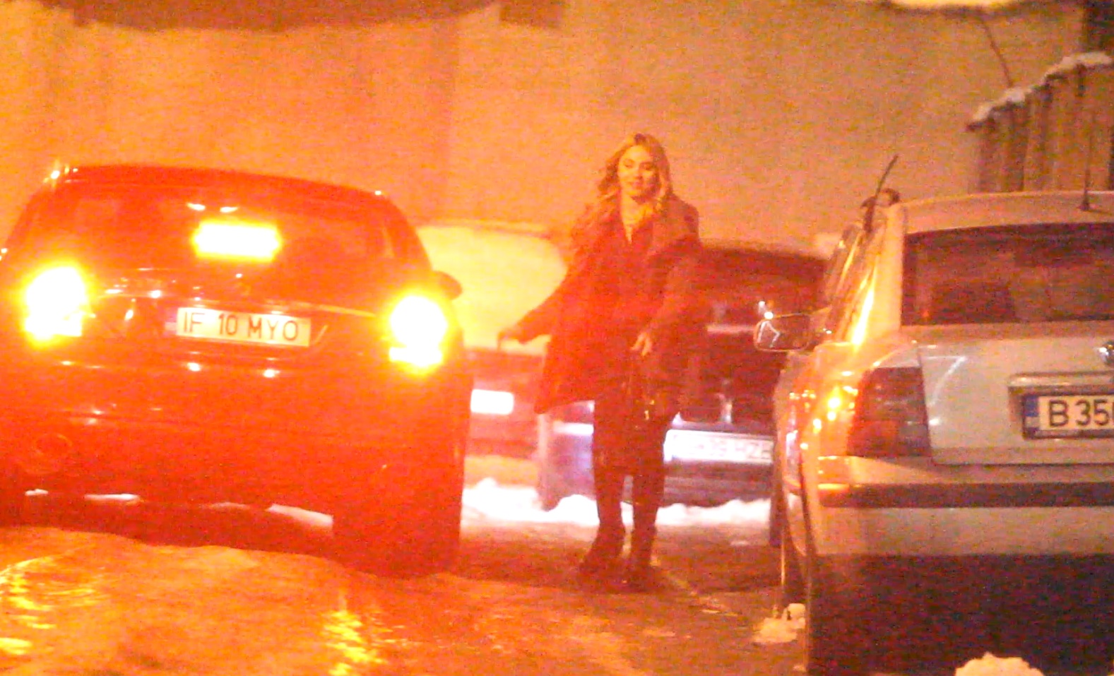 Cristina s-a despartit cu greu de Andrei