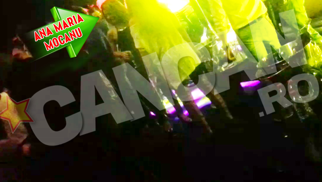 Ana Maria Mocanu s-a distrat pana dimineata in club