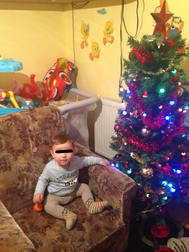 Acestea au fost primele sarbatori din viata lui Erik