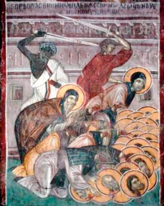 Sfinţii Cuvioşi Mucenici din Sinai şi Rait