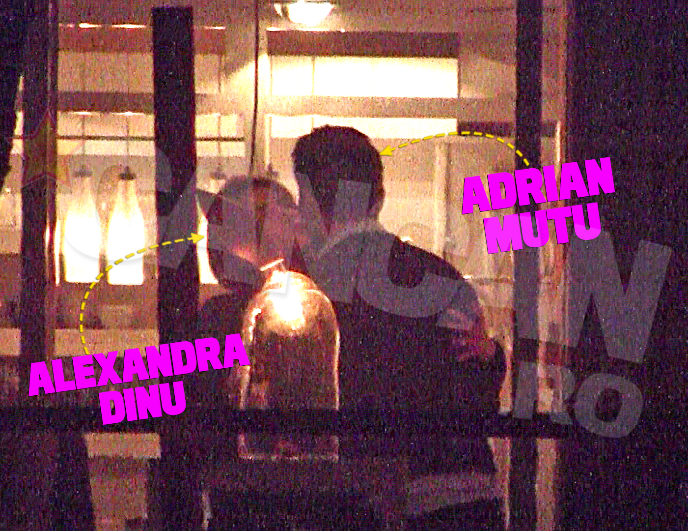 Cand a plecat, Alexandra l-a pupat pe obraz pe fostul ei sot