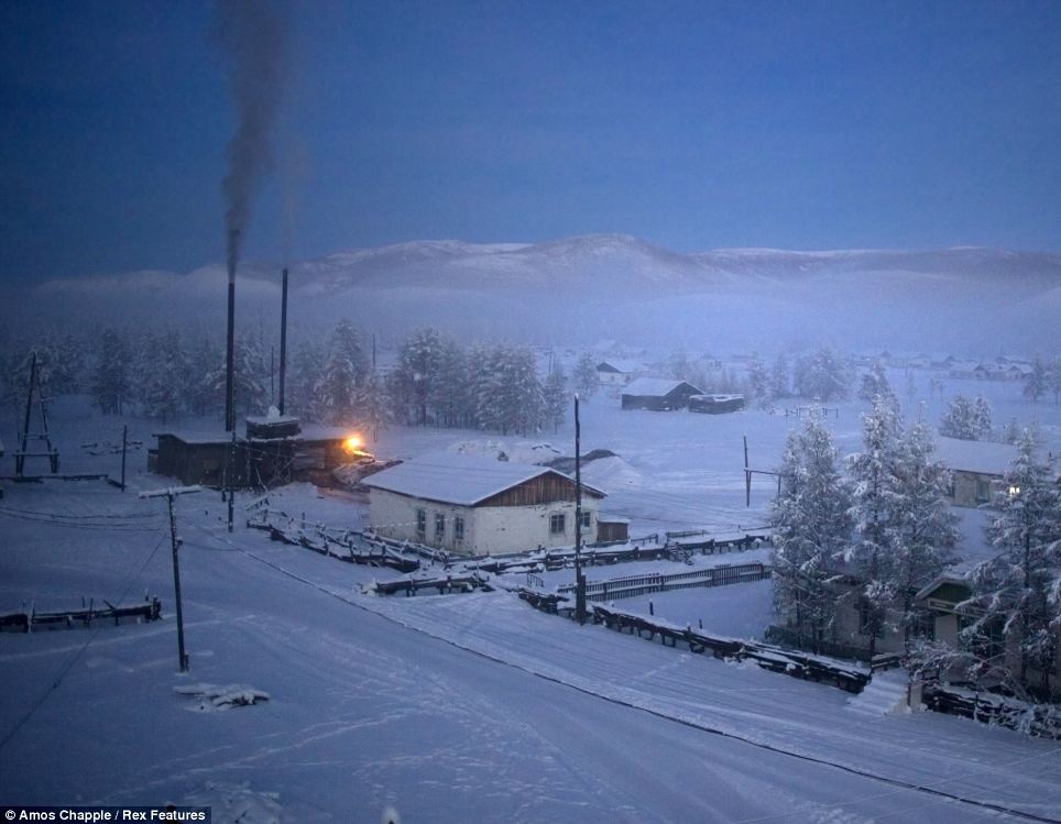 Oymyakon, o localitate din Siberia, este cel mai friguros loc din lume