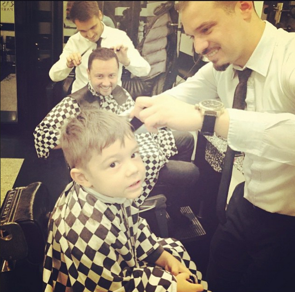 Catalin Maruta si David, fiul sau