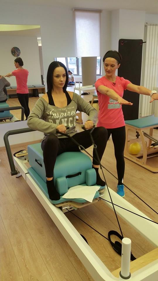 Pentru a fi in forma, vedeta face si mult sport