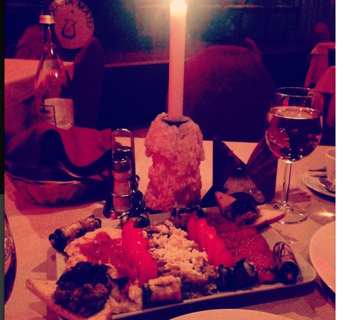 Bunatatile pe care le-a avut pe masa Diana Cavallioti (foto:instagram)