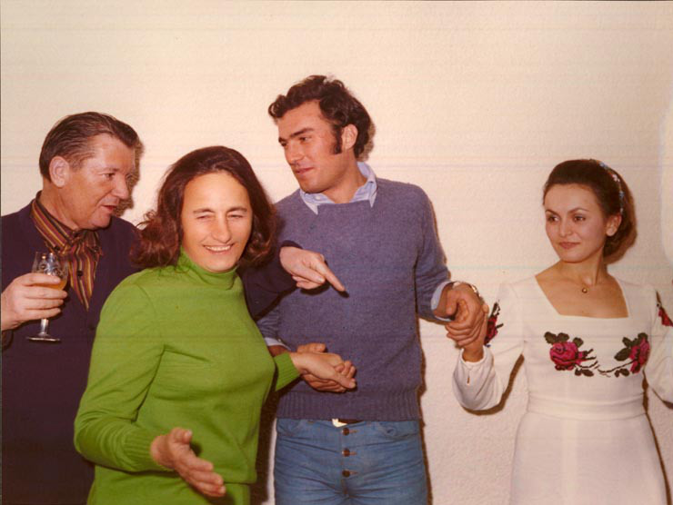 Dana a fost acceptata foarte bine de catre sotii Ceausescu