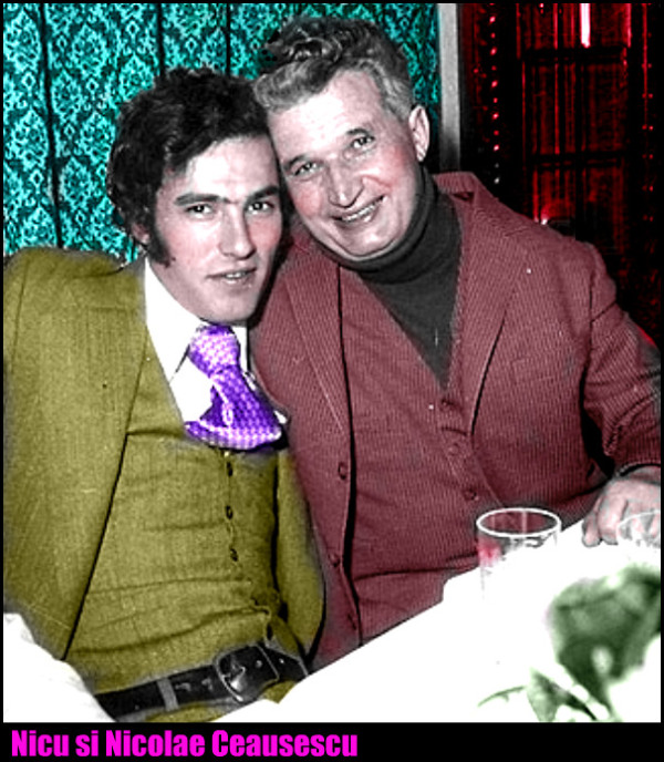 Nicu si Nicolae ceausescu