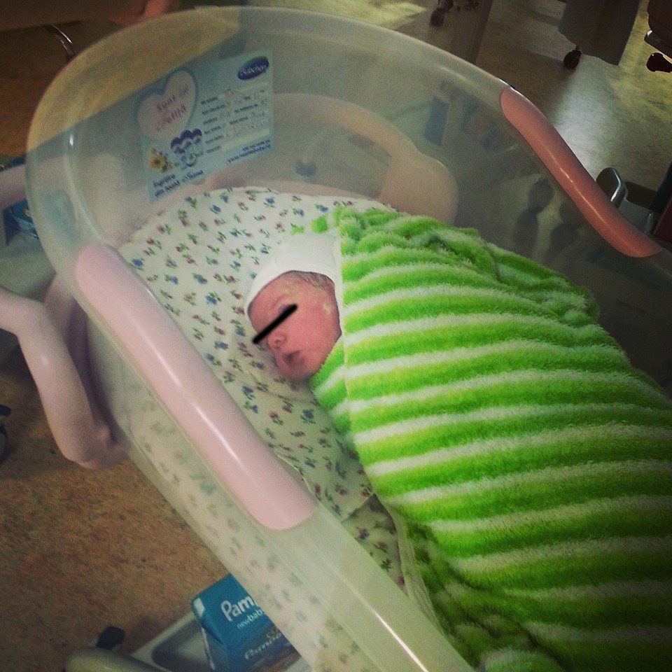 Fetita lui Andrei Tinu (foto:facebook)