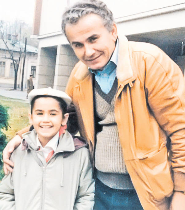 Oana si tatal ei au fost foarte apropiati