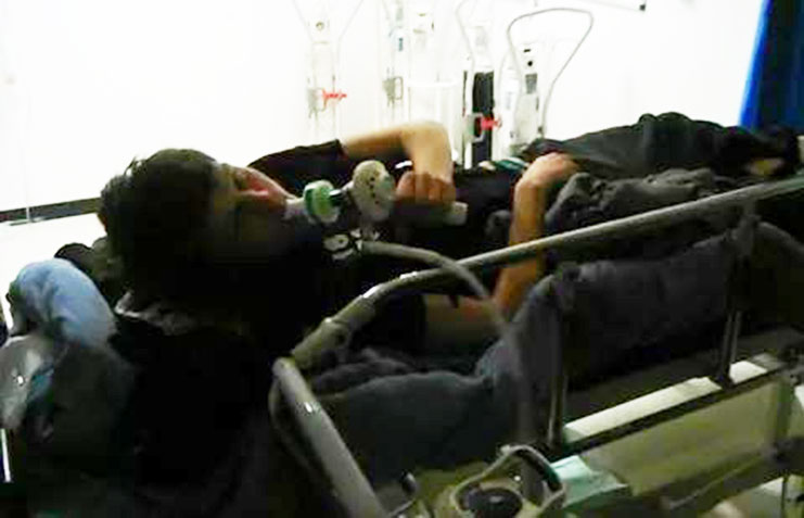 Tanarul a ajuns la spital