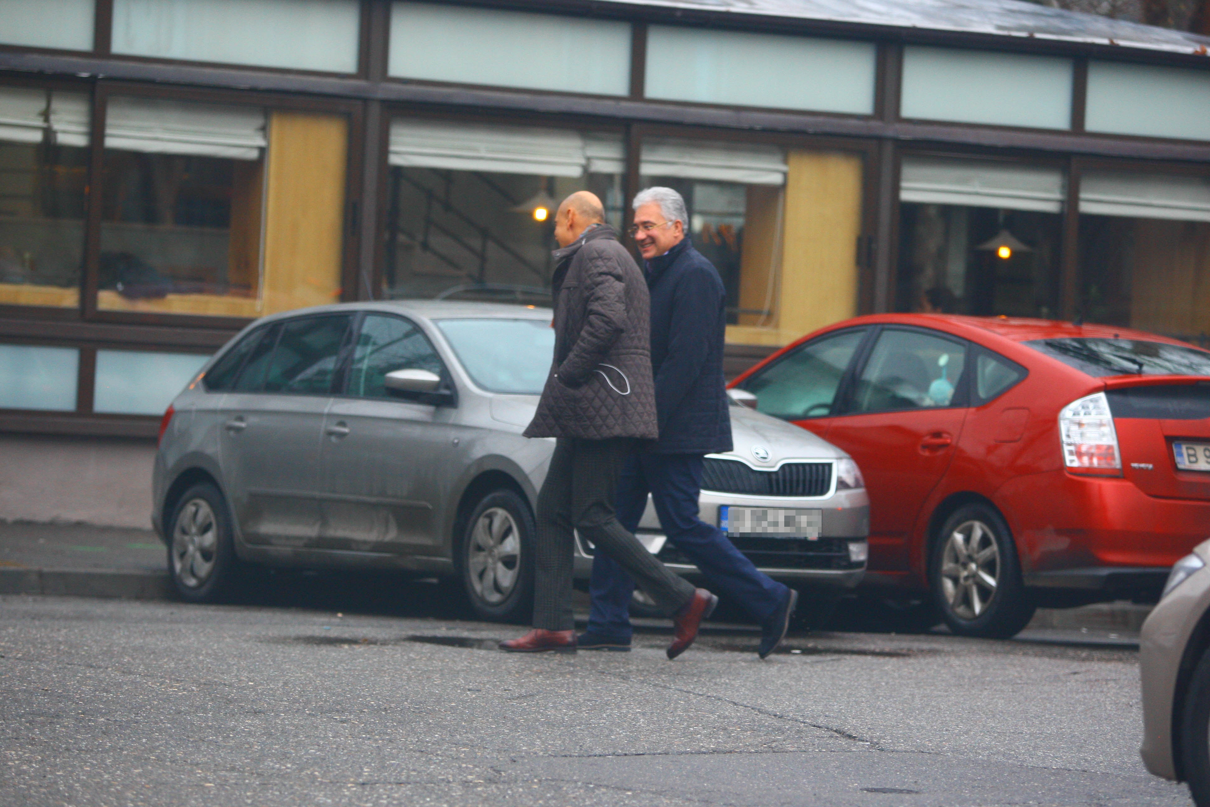 Fostul ministru era foarte vesel