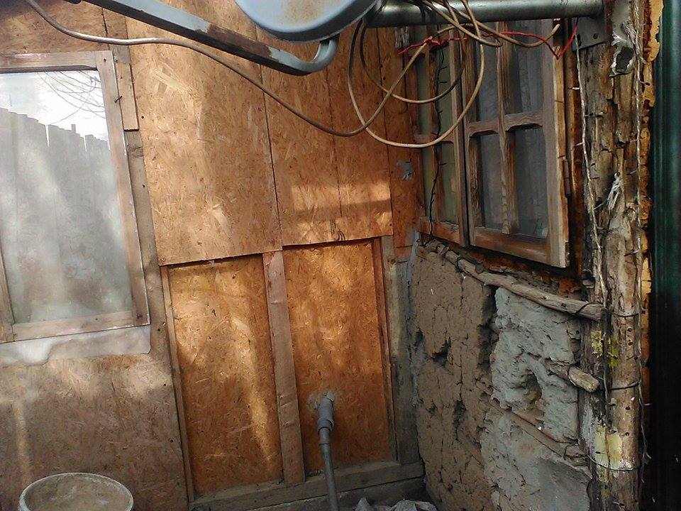 Cele patru suflete traiesc in conditii mizere