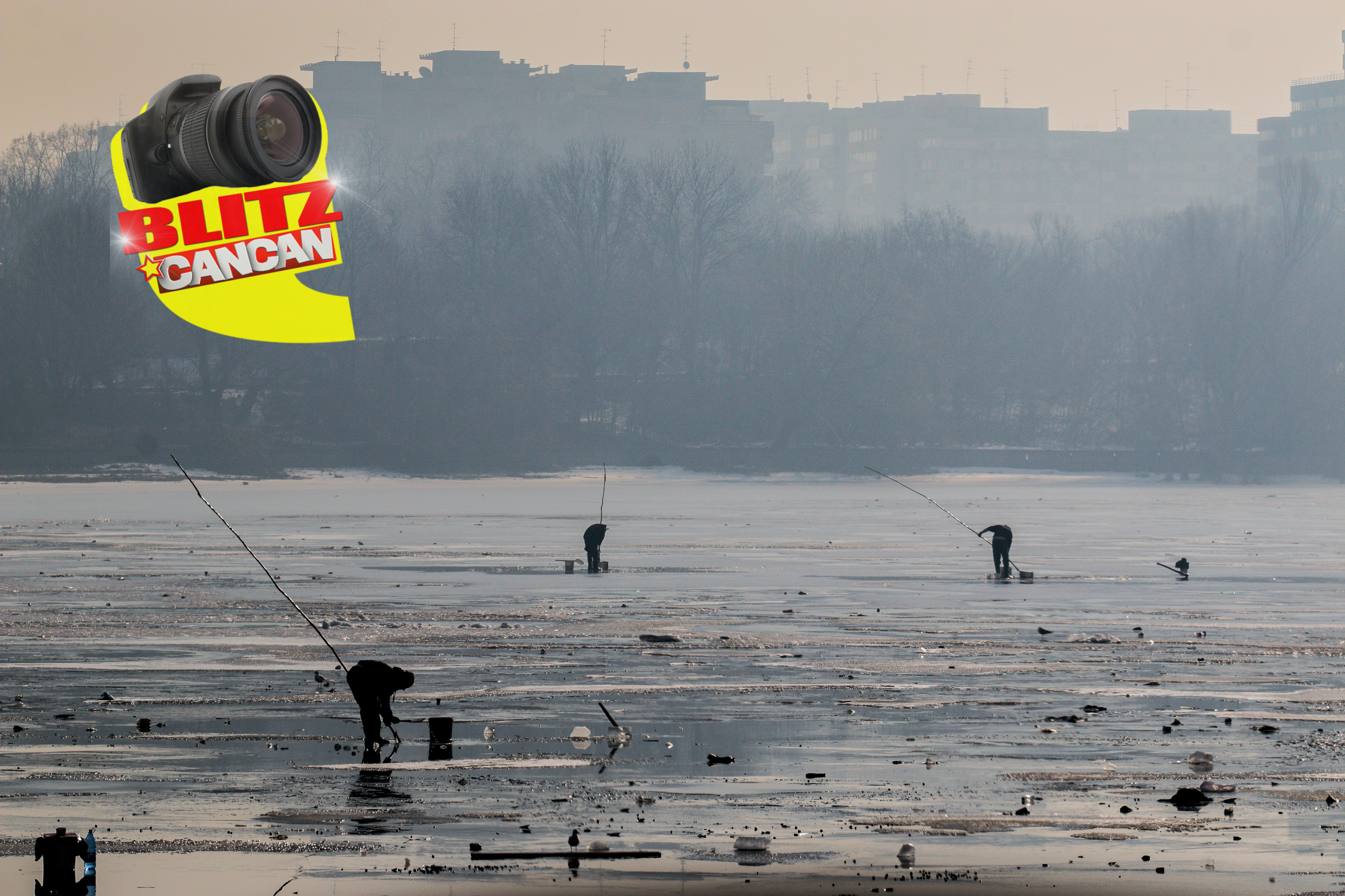 Mai multi pescari se aflau la pescuit pe lacul Colentina