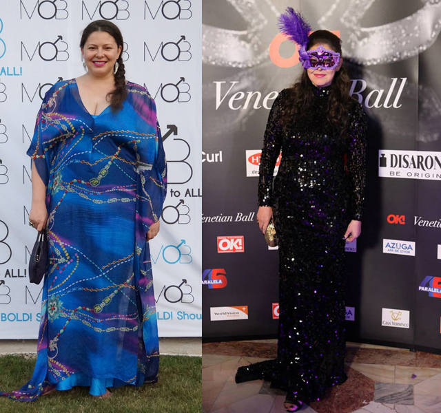 De la 110 kilograme, Rita Muresan a ajuns sa cantareasca aproximativ 65