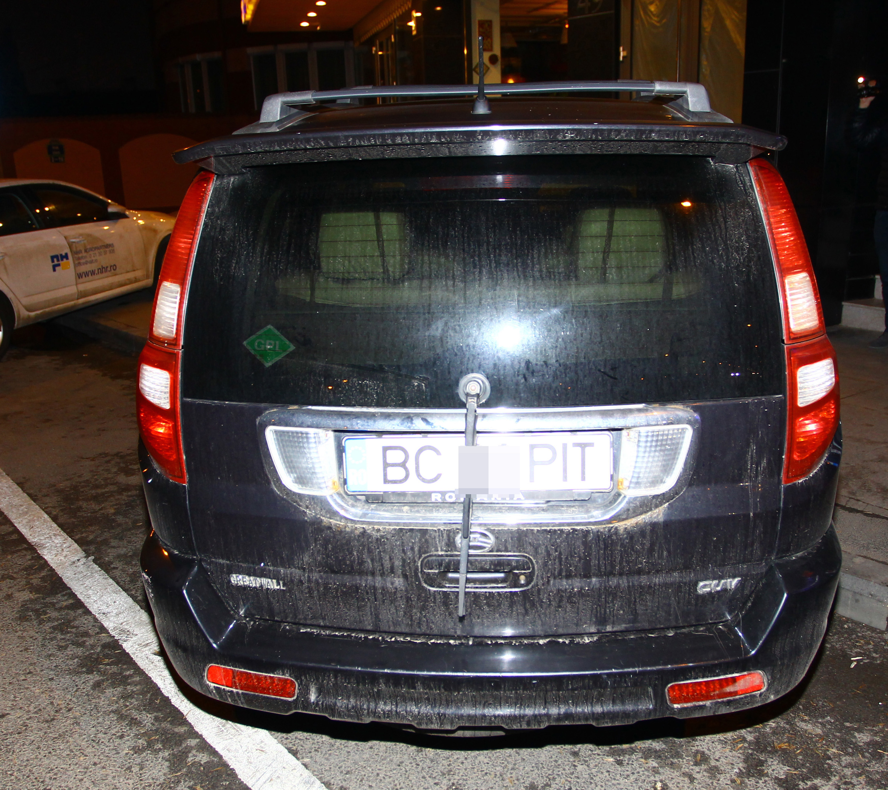 Masina pe care a vandalizat-o Vasile Turcu