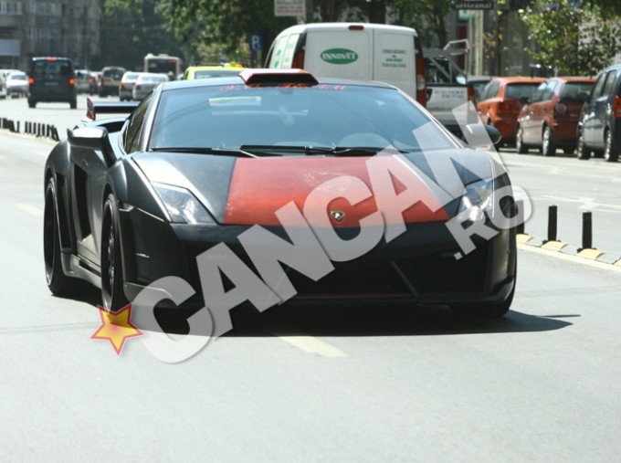 Vasile Crestin Junior a primit un Lamborghini drept cadou