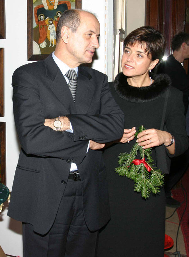 George Copos si sotia lui