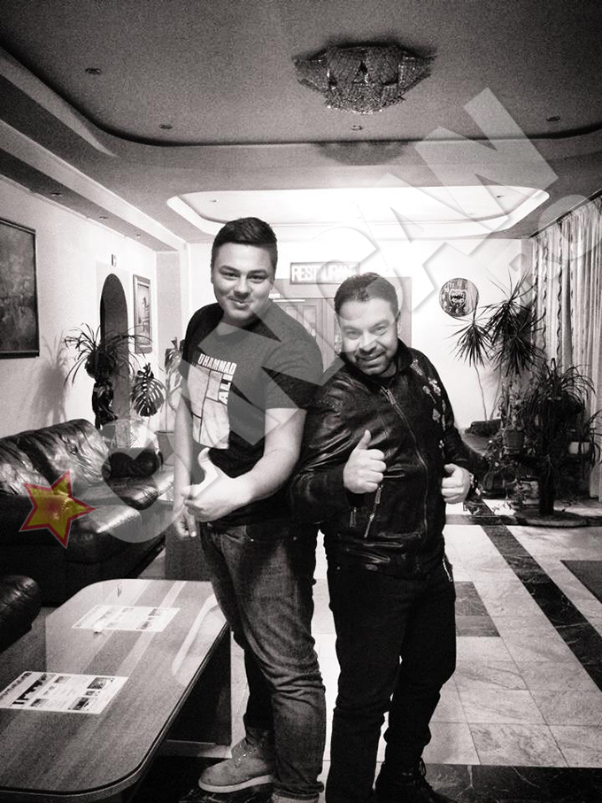 Marco, alaturi de Florin Salam, cel care ii poate deveni socru