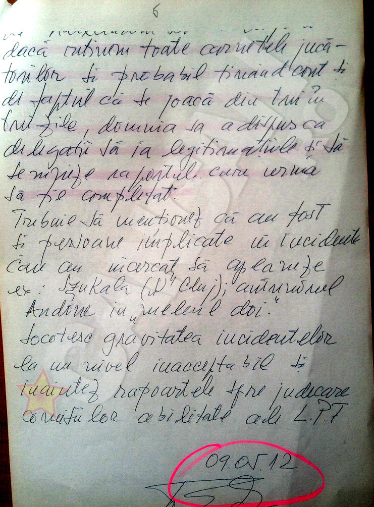 Tudor a scris ca a vrut sa opreasca legitimatiile, insa Nedelescu s-a opus